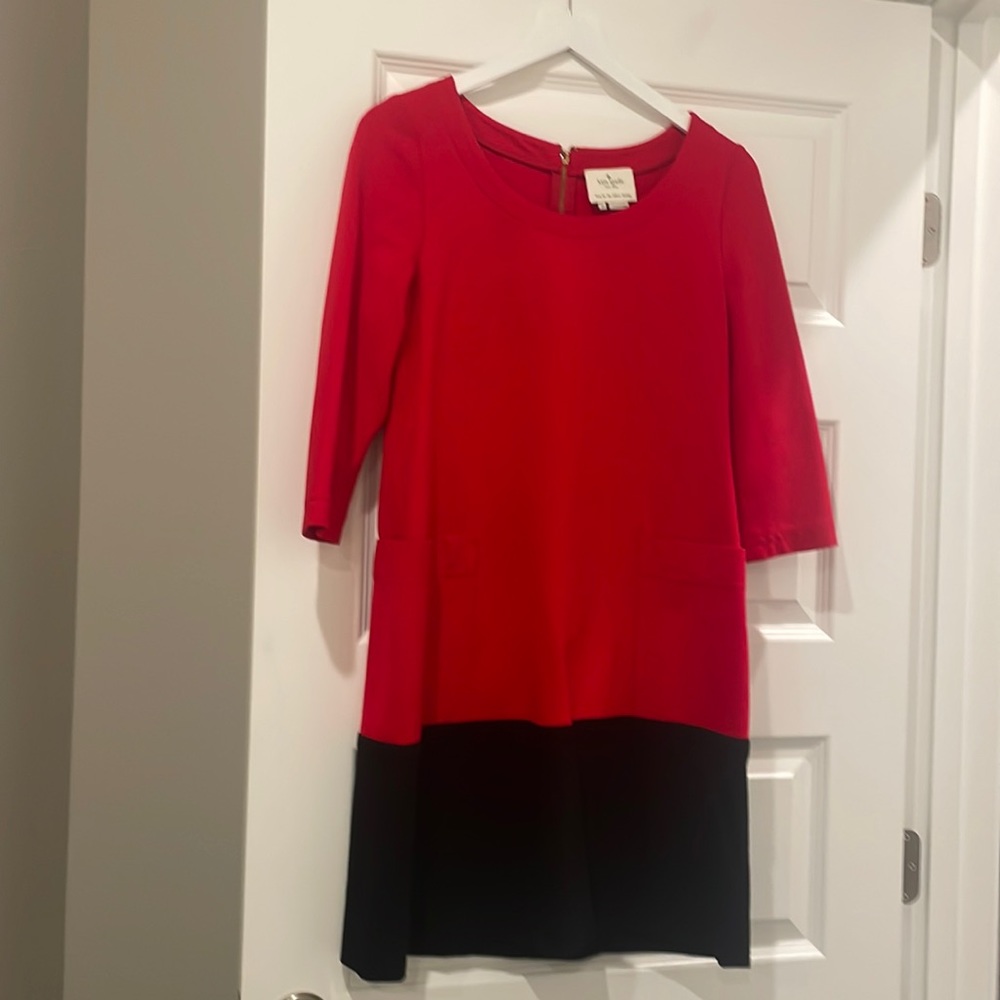 Three quarter sleeve dress